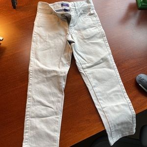 Boys Johnnie O size 5 Straight leg Khakis